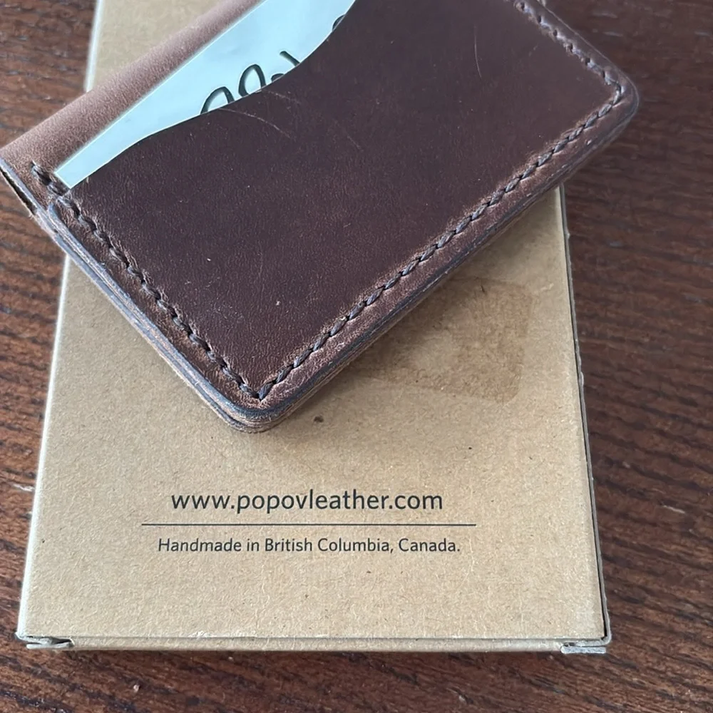 New 5 card wallet by Popon Leather